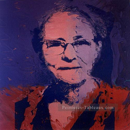 Julia Warhola Andy Warhol Peintures à l'huile